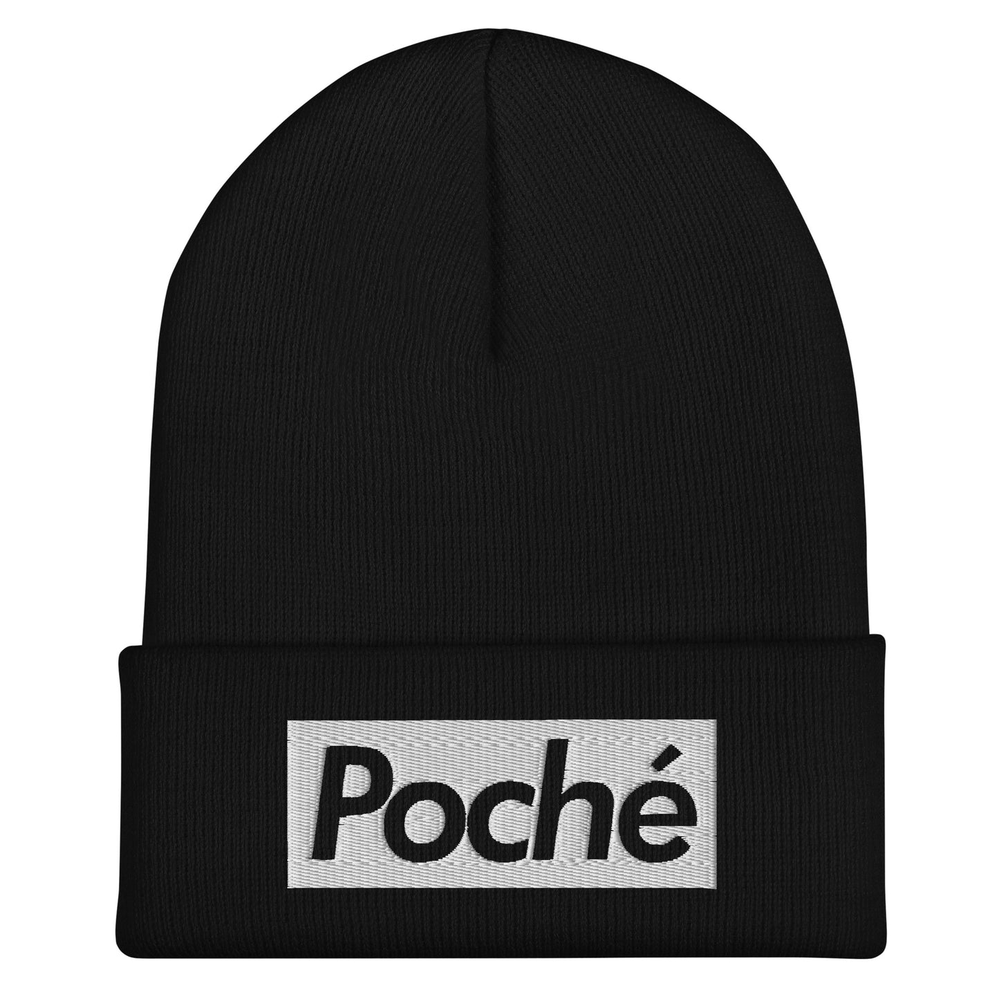 (White) POCHE - Beanie