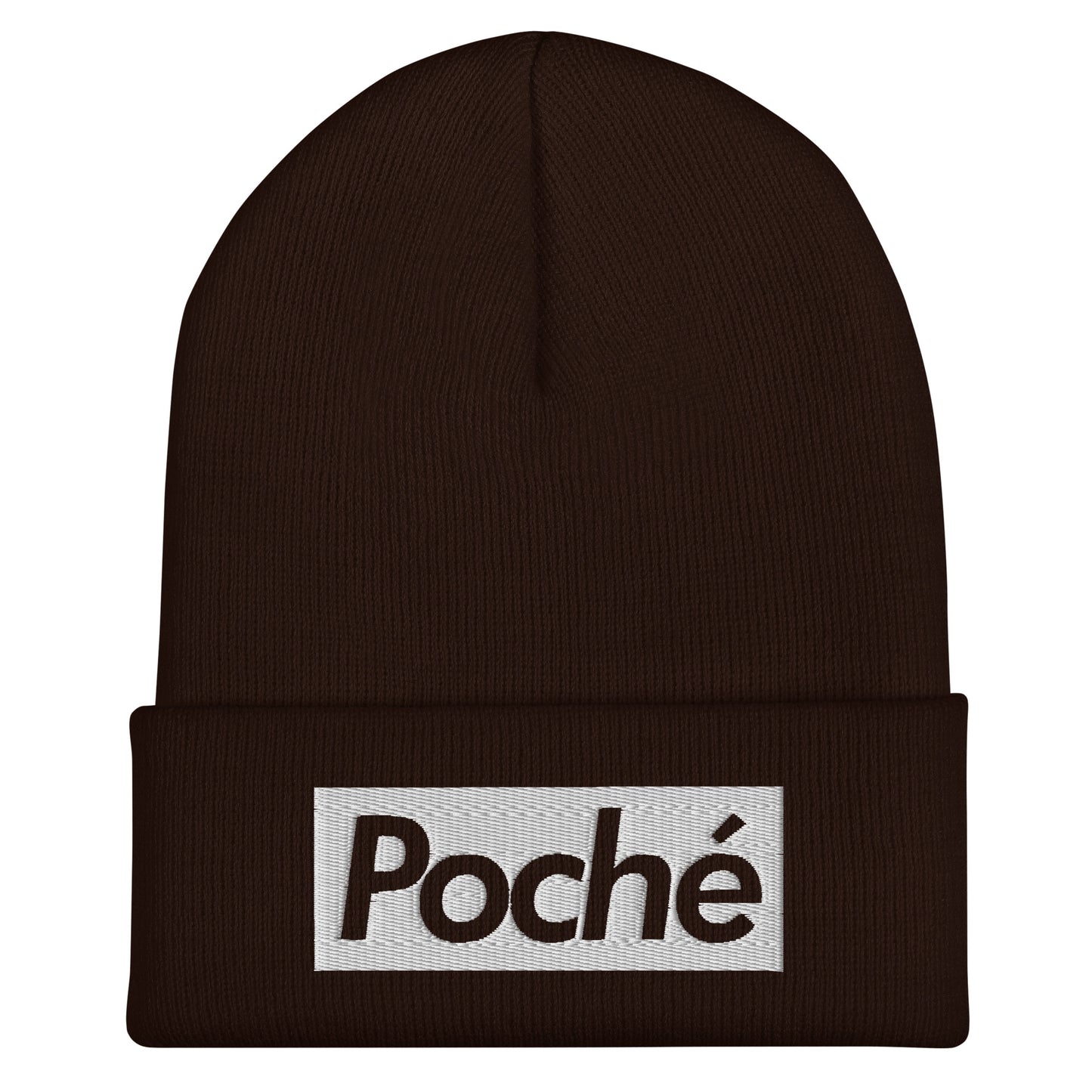 (White) POCHE - Beanie