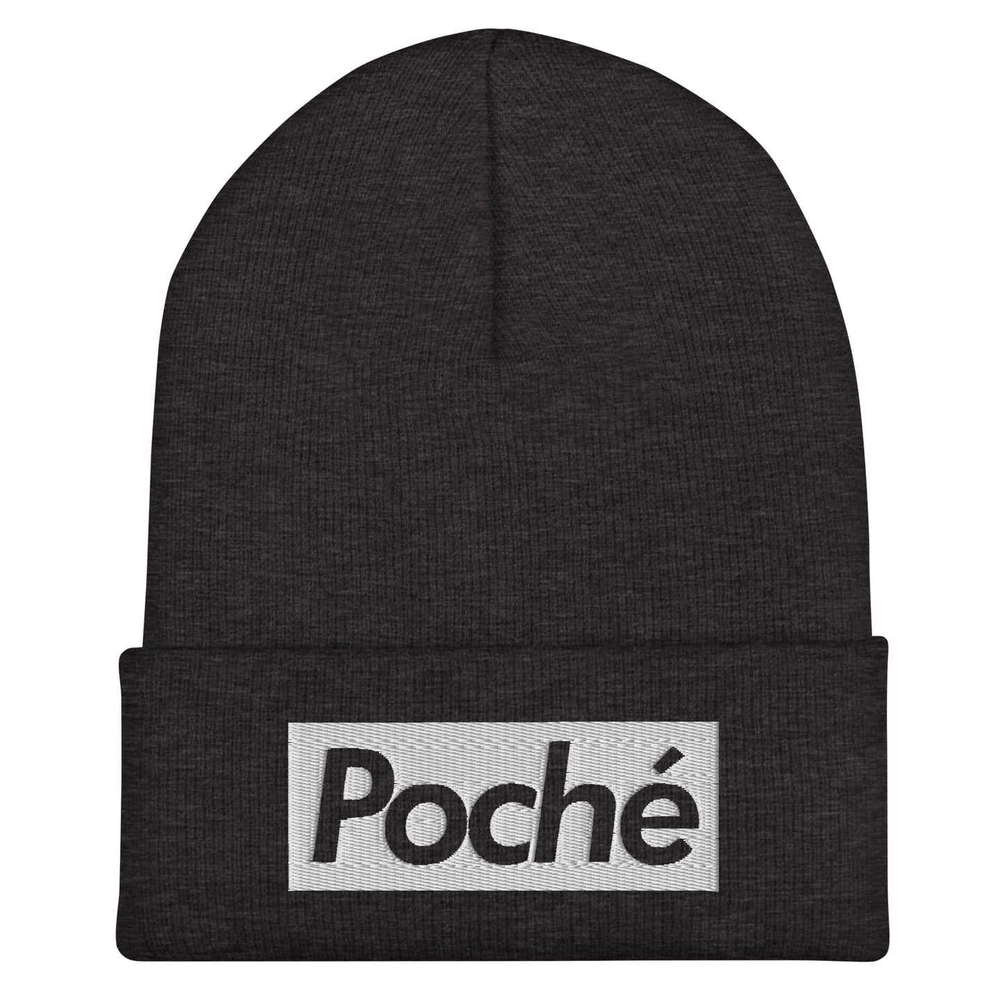 (White) POCHE - Beanie