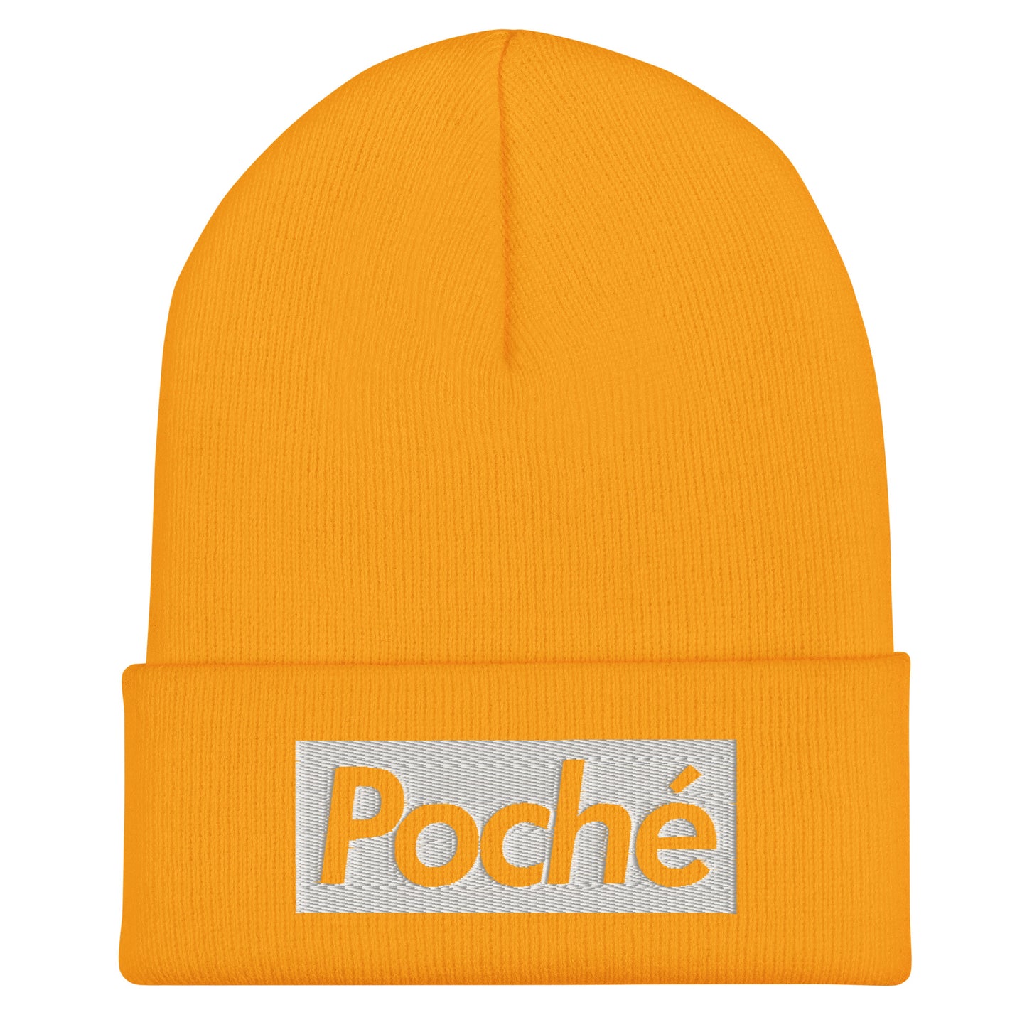 (White) POCHE - Beanie