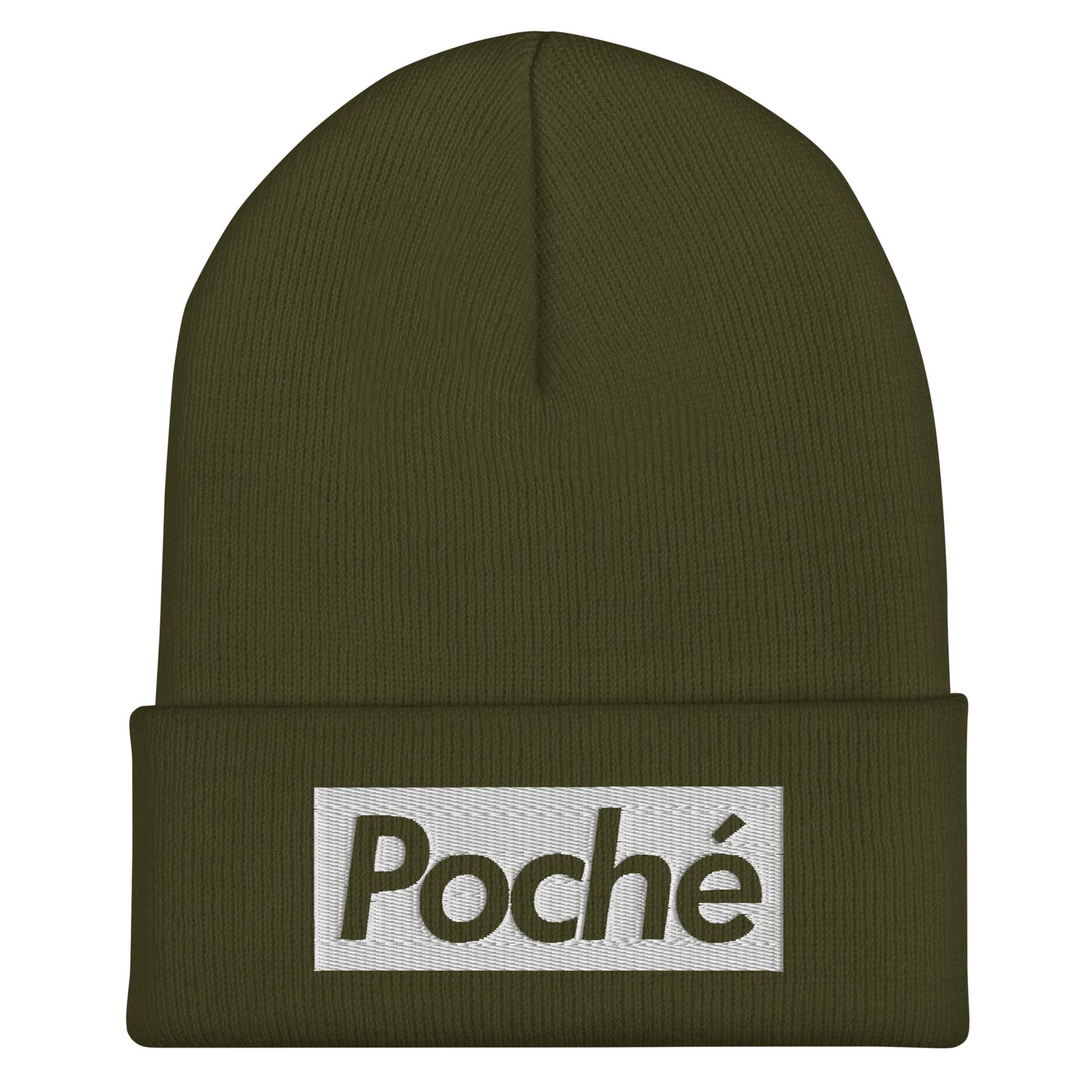 (White) POCHE - Beanie