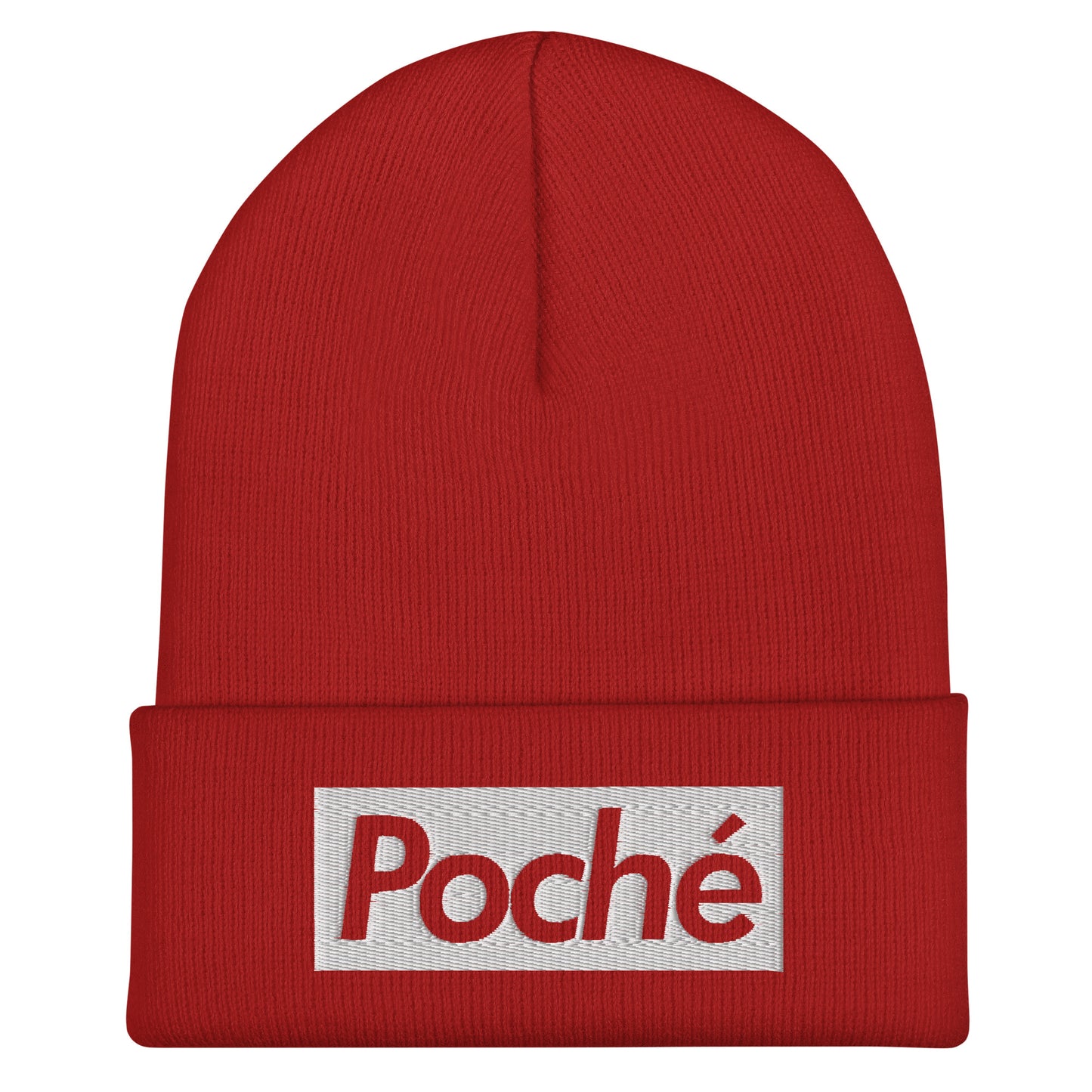 (White) POCHE - Beanie