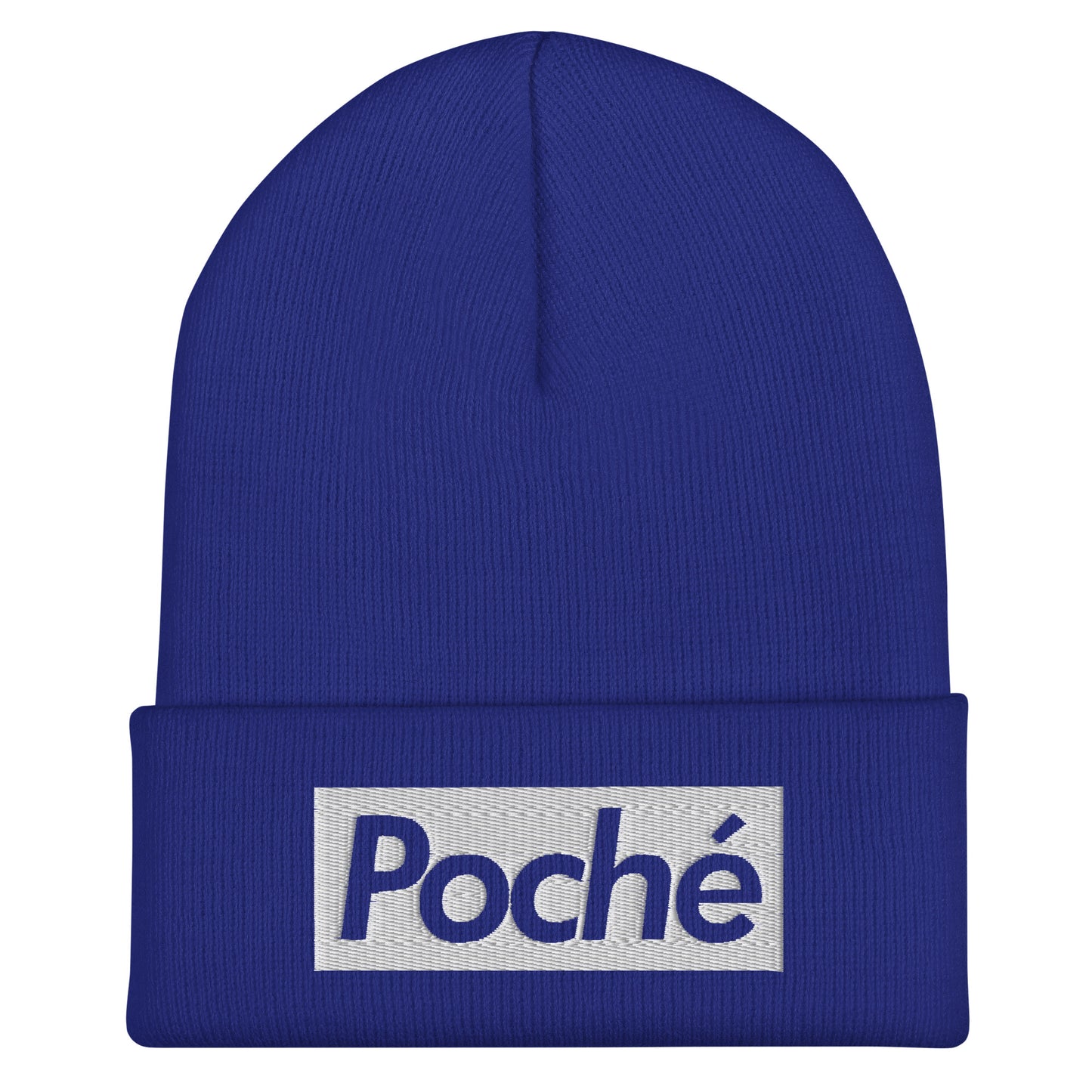 (White) POCHE - Beanie