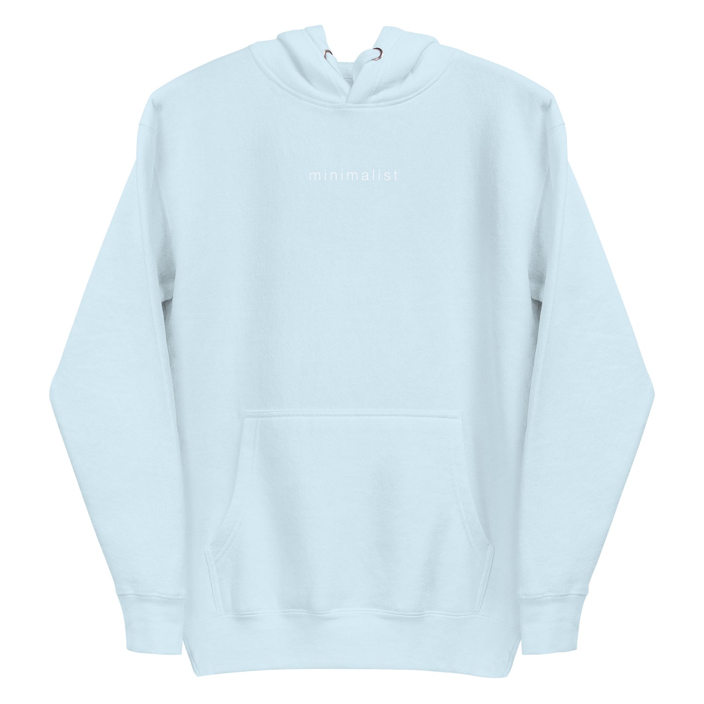 minimalist hoodie
