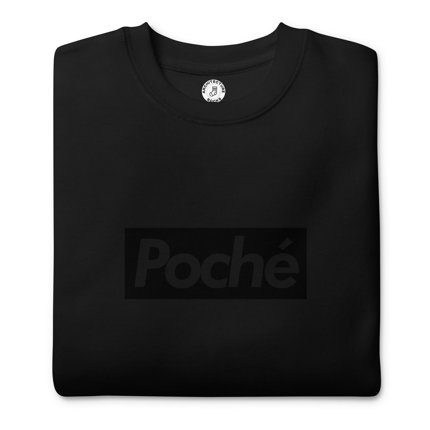 (Black) POCHE - Sweatshirt
