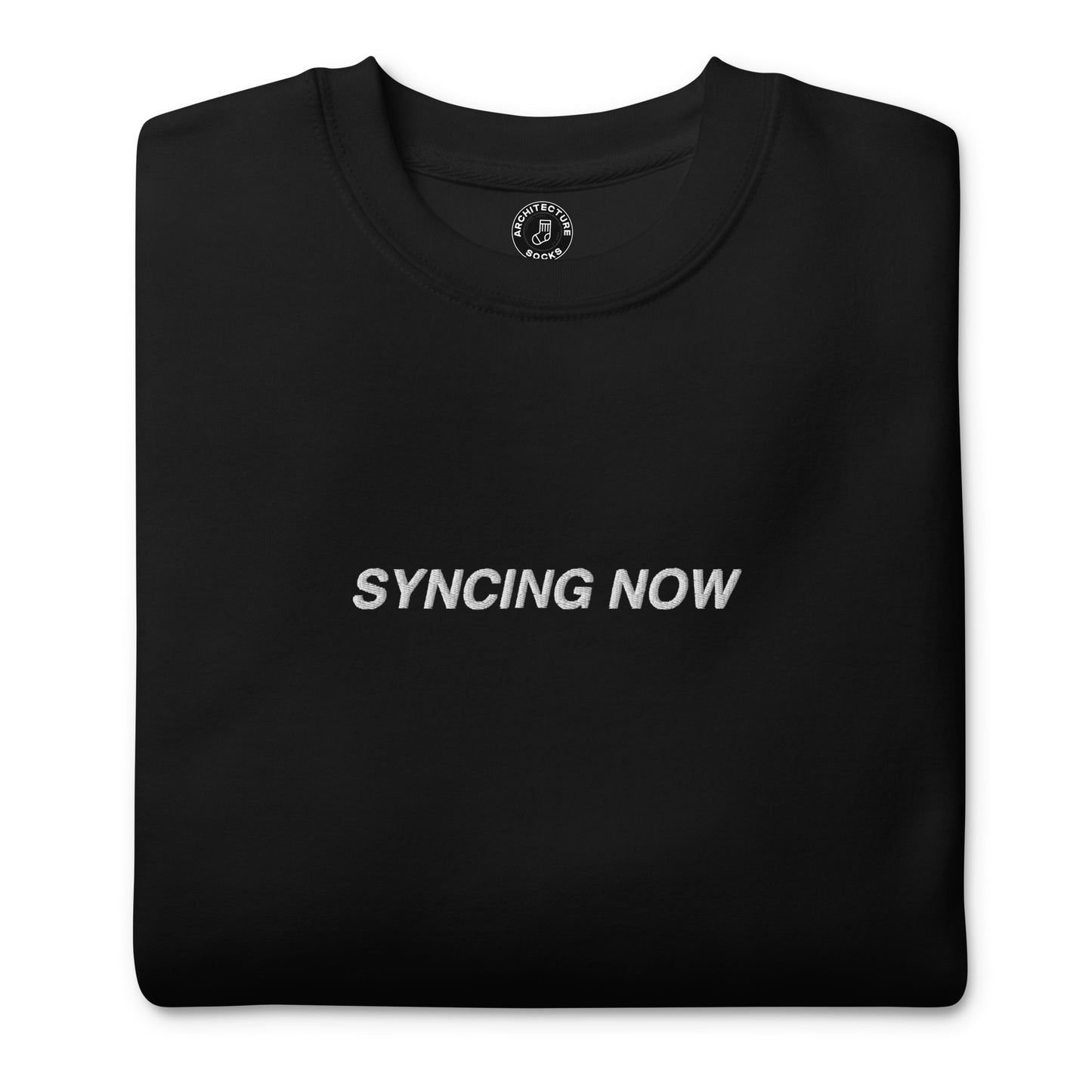 SYNCING - Embroidered Sweatshirt