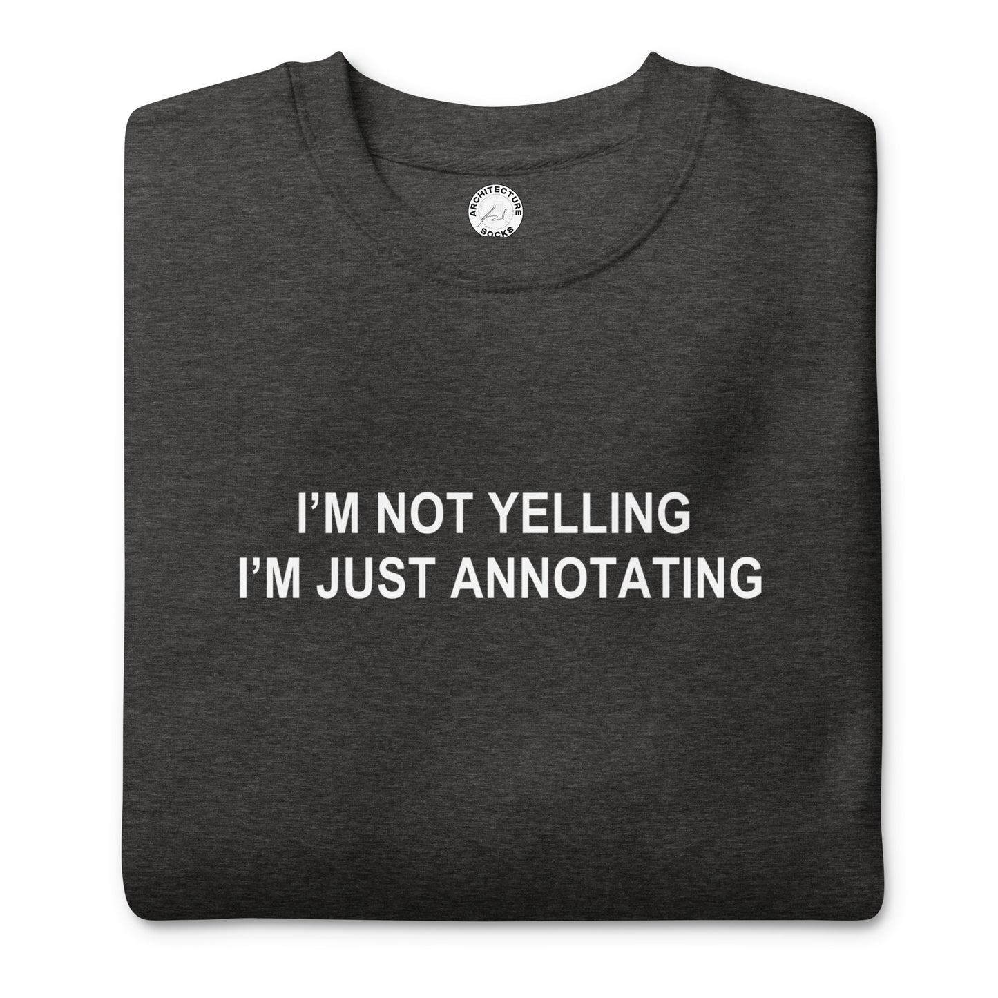 ANNOTATING - SWEATSHIRT