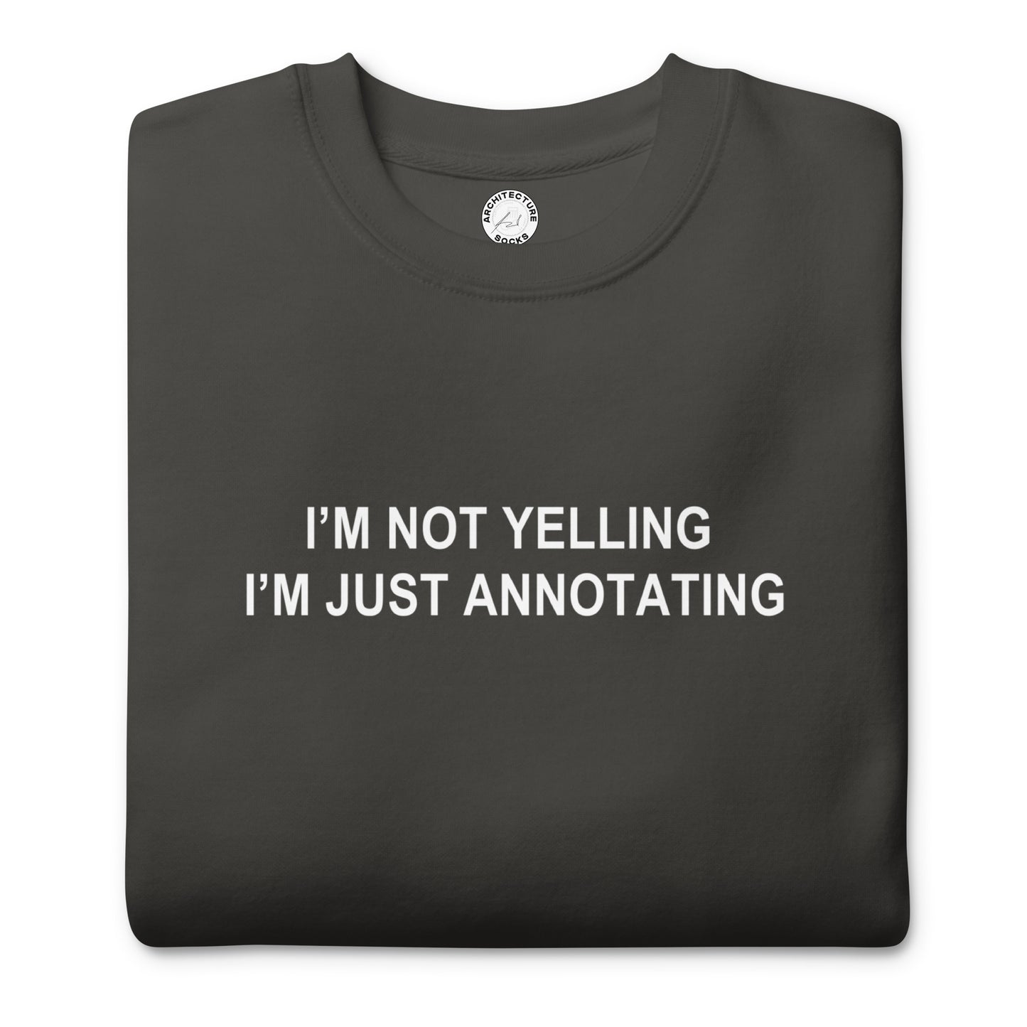 ANNOTATING - SWEATSHIRT
