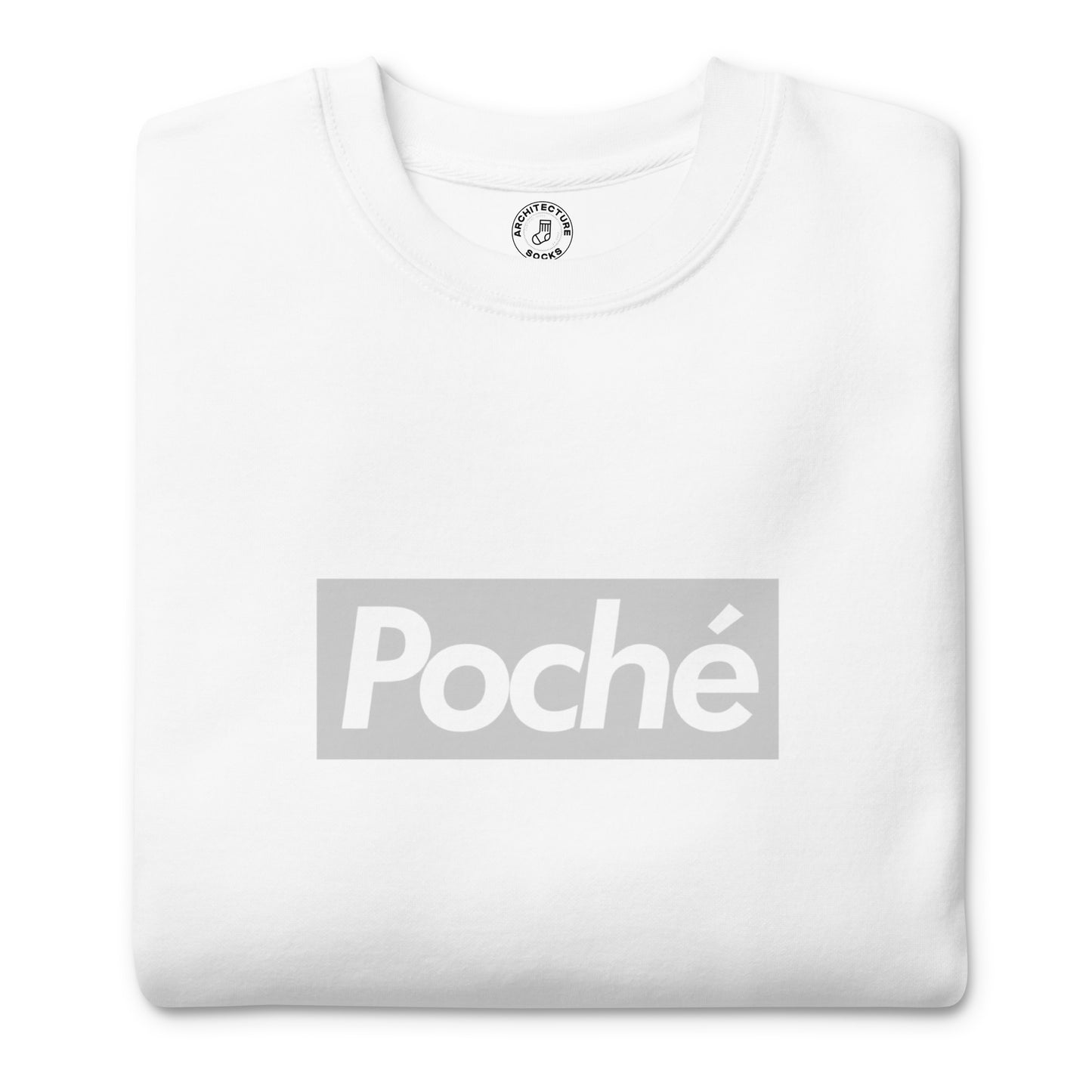 (Grey) POCHE - Sweatshirt