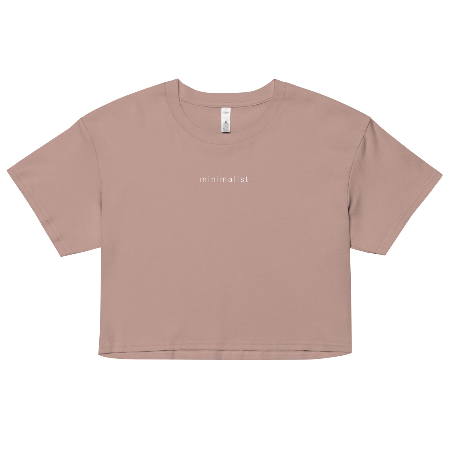 minimalist crop top
