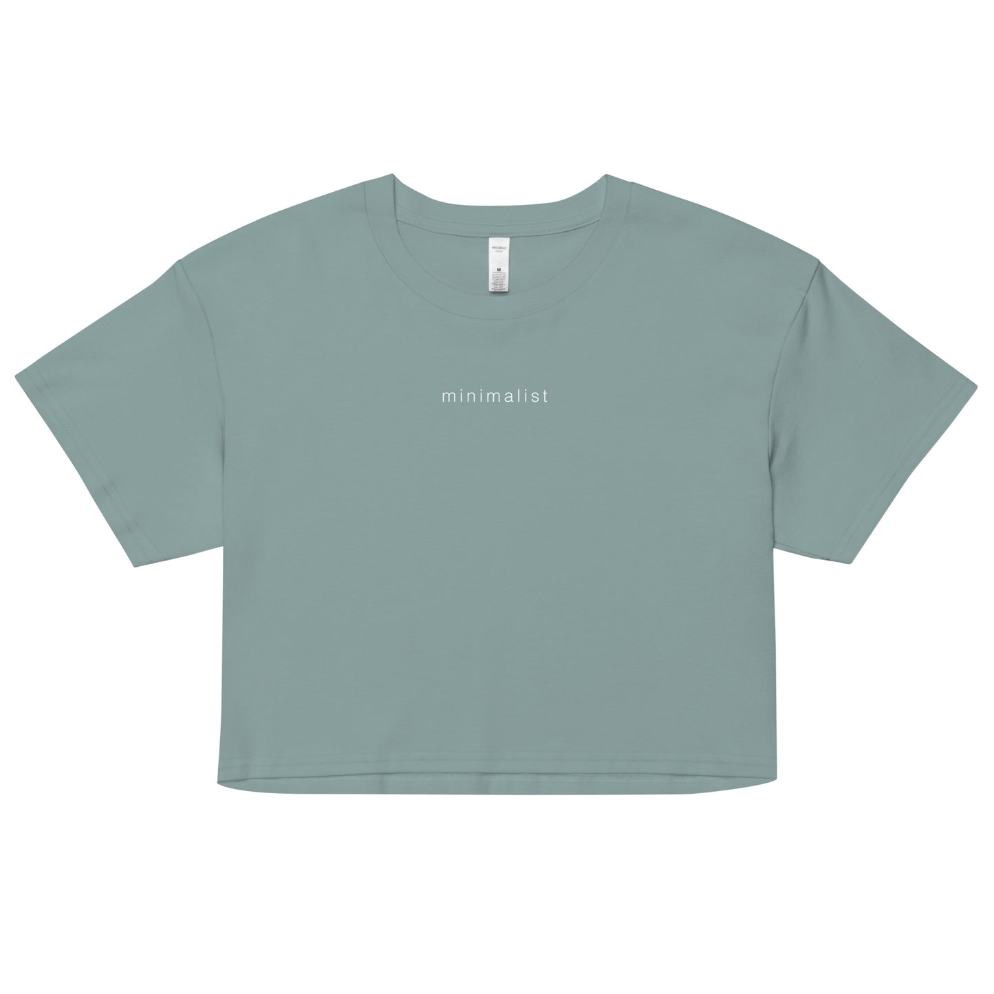 minimalist crop top