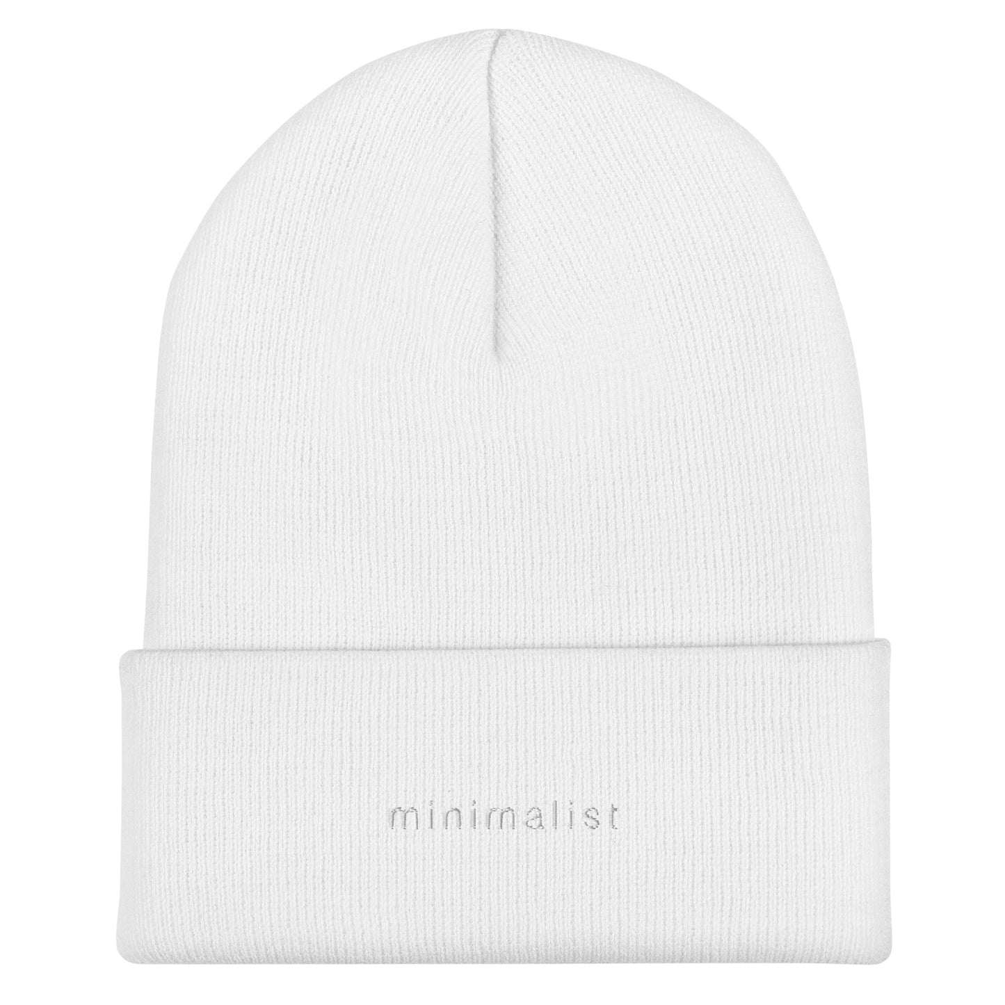 minimalist beanie