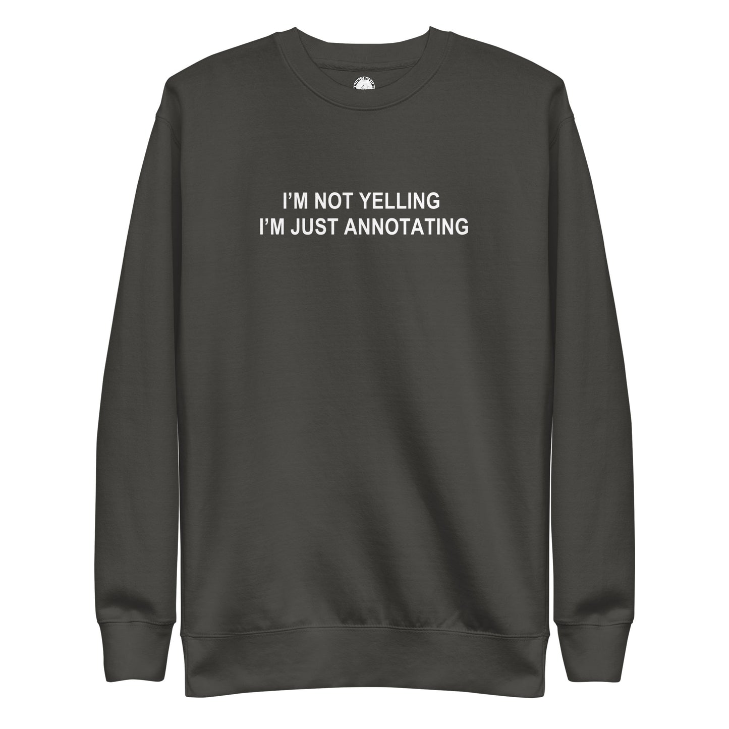 ANNOTATING - SWEATSHIRT