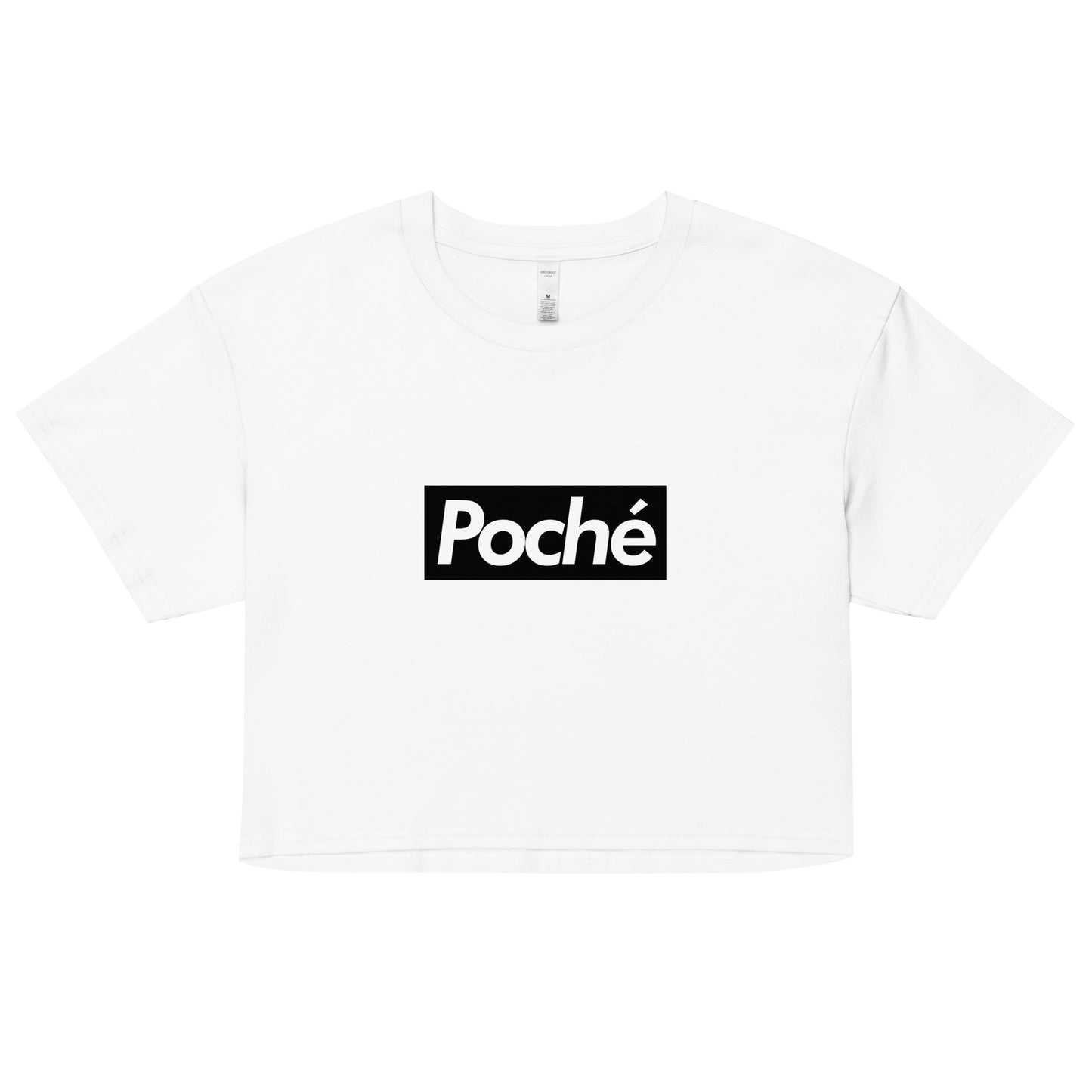 (Black) POCHE - Crop Top